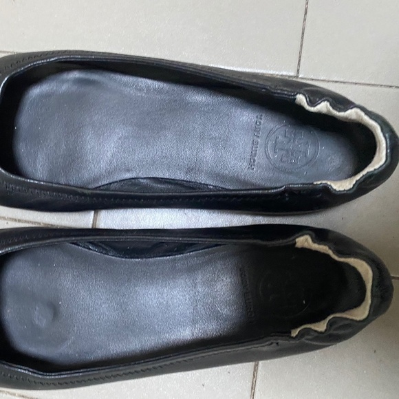 Tory Burch Minnie Travel Ballet with logo, size 7M - Picture 6 of 8